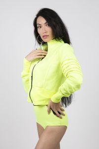 Cargo shorts - Neon yellow